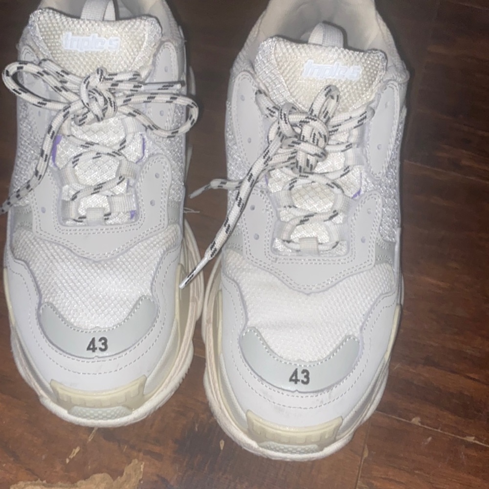 Balenciaga Triple S Clear Sole Sneakers